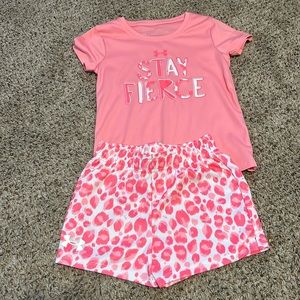 Girl’s Under Armour Outfit Sise 5